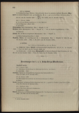 Kaiserlich-königliches Armee-Verordnungsblatt: Personal-Angelegenheiten 18981231 Seite: 2