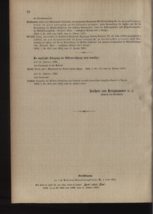 Kaiserlich-königliches Armee-Verordnungsblatt: Personal-Angelegenheiten 19000118 Seite: 6