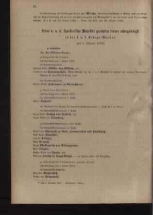 Kaiserlich-königliches Armee-Verordnungsblatt: Personal-Angelegenheiten 19000127 Seite: 2