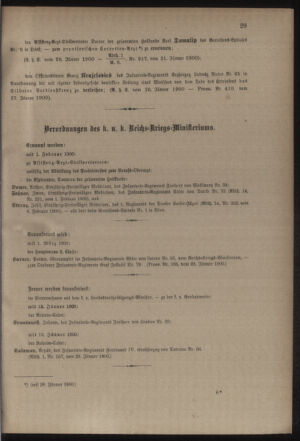 Kaiserlich-königliches Armee-Verordnungsblatt: Personal-Angelegenheiten 19000210 Seite: 3