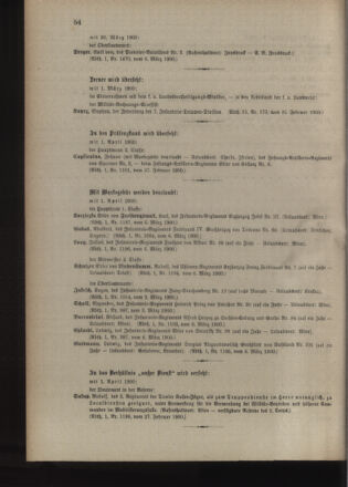 Kaiserlich-königliches Armee-Verordnungsblatt: Personal-Angelegenheiten 19000312 Seite: 10