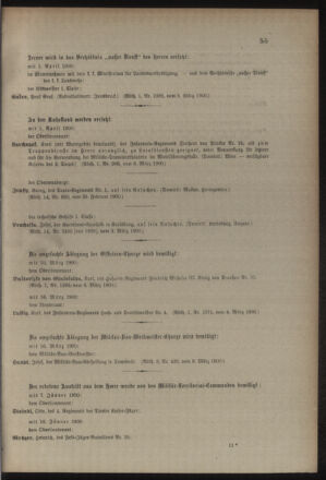 Kaiserlich-königliches Armee-Verordnungsblatt: Personal-Angelegenheiten 19000312 Seite: 11