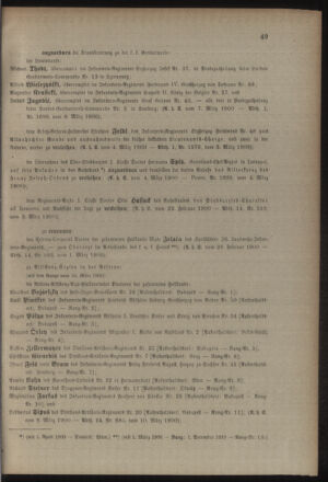 Kaiserlich-königliches Armee-Verordnungsblatt: Personal-Angelegenheiten 19000312 Seite: 5