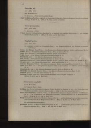 Kaiserlich-königliches Armee-Verordnungsblatt: Personal-Angelegenheiten 19000429 Seite: 8