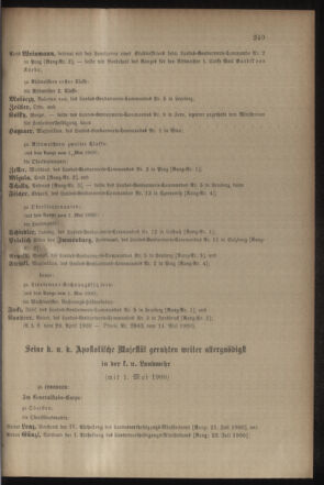 Kaiserlich-königliches Armee-Verordnungsblatt: Personal-Angelegenheiten 19000521 Seite: 15