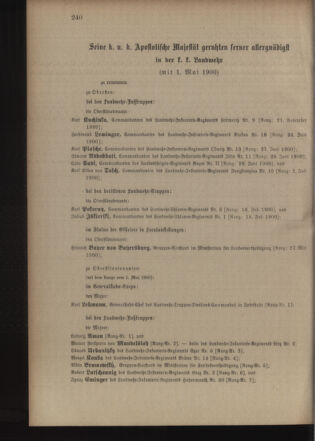 Kaiserlich-königliches Armee-Verordnungsblatt: Personal-Angelegenheiten 19000521 Seite: 6