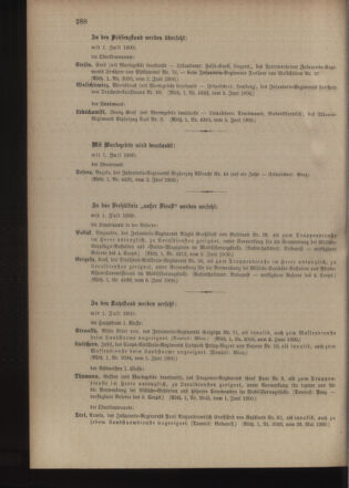 Kaiserlich-königliches Armee-Verordnungsblatt: Personal-Angelegenheiten 19000609 Seite: 6