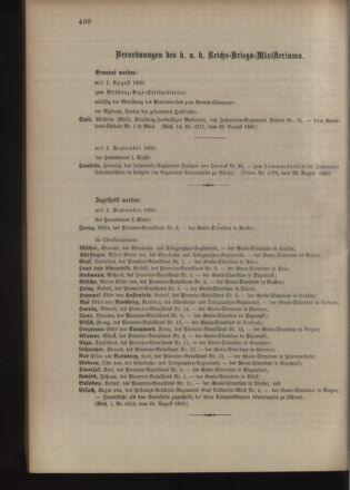 Kaiserlich-königliches Armee-Verordnungsblatt: Personal-Angelegenheiten 19000829 Seite: 6