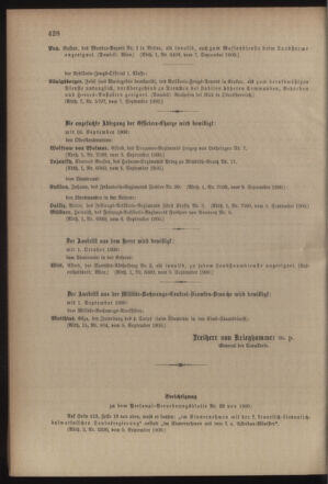 Kaiserlich-königliches Armee-Verordnungsblatt: Personal-Angelegenheiten 19000915 Seite: 10