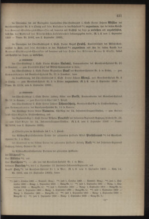 Kaiserlich-königliches Armee-Verordnungsblatt: Personal-Angelegenheiten 19000915 Seite: 3