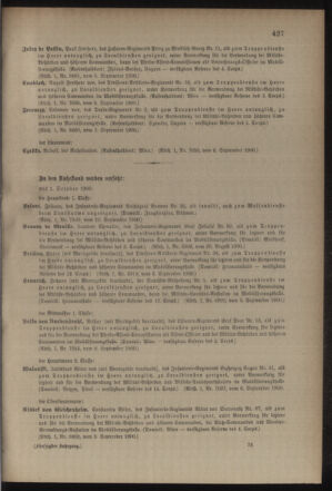 Kaiserlich-königliches Armee-Verordnungsblatt: Personal-Angelegenheiten 19000915 Seite: 9