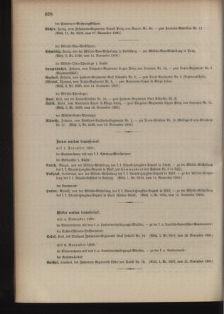 Kaiserlich-königliches Armee-Verordnungsblatt: Personal-Angelegenheiten 19001121 Seite: 38