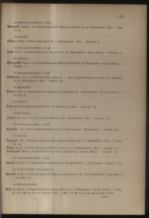 Kaiserlich-königliches Armee-Verordnungsblatt: Personal-Angelegenheiten 19001228 Seite: 3