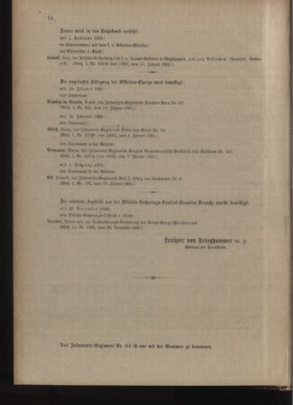 Kaiserlich-königliches Armee-Verordnungsblatt: Personal-Angelegenheiten 19010117 Seite: 10