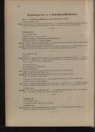 Kaiserlich-königliches Armee-Verordnungsblatt: Personal-Angelegenheiten 19010126 Seite: 2