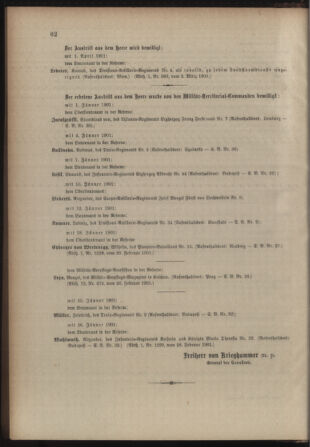 Kaiserlich-königliches Armee-Verordnungsblatt: Personal-Angelegenheiten 19010309 Seite: 10