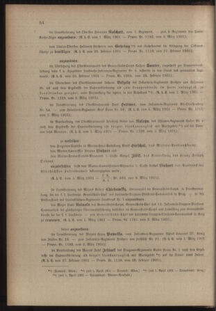 Kaiserlich-königliches Armee-Verordnungsblatt: Personal-Angelegenheiten 19010309 Seite: 2