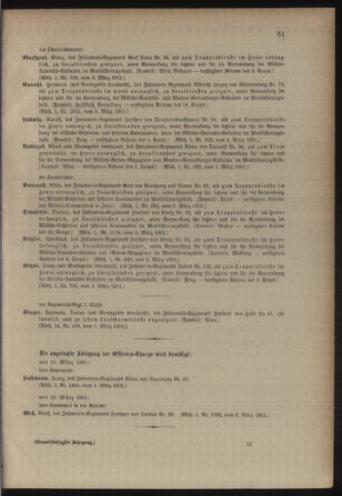 Kaiserlich-königliches Armee-Verordnungsblatt: Personal-Angelegenheiten 19010309 Seite: 9