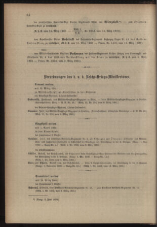 Kaiserlich-königliches Armee-Verordnungsblatt: Personal-Angelegenheiten 19010319 Seite: 2