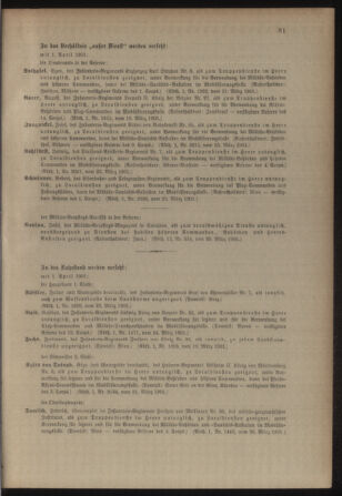 Kaiserlich-königliches Armee-Verordnungsblatt: Personal-Angelegenheiten 19010328 Seite: 13