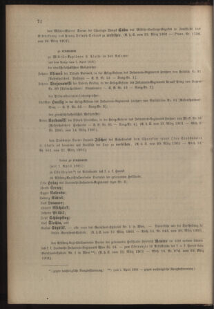 Kaiserlich-königliches Armee-Verordnungsblatt: Personal-Angelegenheiten 19010328 Seite: 4