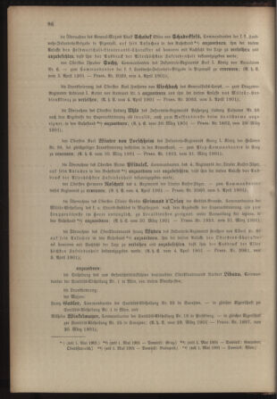 Kaiserlich-königliches Armee-Verordnungsblatt: Personal-Angelegenheiten 19010406 Seite: 2