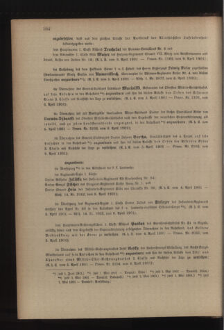 Kaiserlich-königliches Armee-Verordnungsblatt: Personal-Angelegenheiten 19010413 Seite: 10