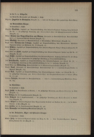 Kaiserlich-königliches Armee-Verordnungsblatt: Personal-Angelegenheiten 19010430 Seite: 29