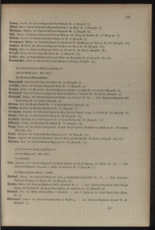 Kaiserlich-königliches Armee-Verordnungsblatt: Personal-Angelegenheiten 19010430 Seite: 73