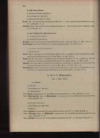 Kaiserlich-königliches Armee-Verordnungsblatt: Personal-Angelegenheiten 19010515 Seite: 10