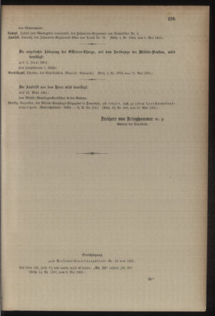 Kaiserlich-königliches Armee-Verordnungsblatt: Personal-Angelegenheiten 19010515 Seite: 27