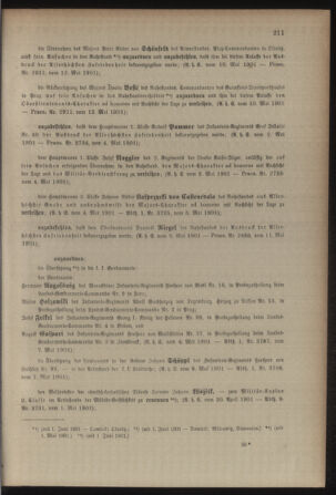 Kaiserlich-königliches Armee-Verordnungsblatt: Personal-Angelegenheiten 19010515 Seite: 3