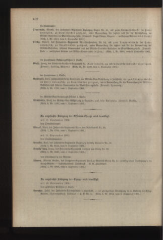 Kaiserlich-königliches Armee-Verordnungsblatt: Personal-Angelegenheiten 19010912 Seite: 14