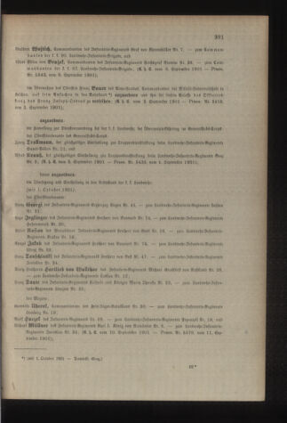 Kaiserlich-königliches Armee-Verordnungsblatt: Personal-Angelegenheiten 19010912 Seite: 3