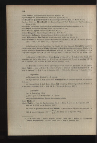 Kaiserlich-königliches Armee-Verordnungsblatt: Personal-Angelegenheiten 19010912 Seite: 6