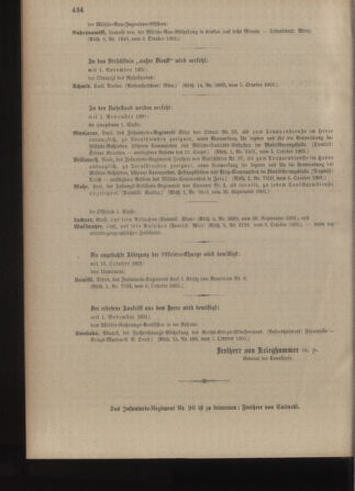 Kaiserlich-königliches Armee-Verordnungsblatt: Personal-Angelegenheiten 19011010 Seite: 8