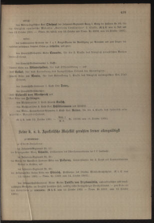 Kaiserlich-königliches Armee-Verordnungsblatt: Personal-Angelegenheiten 19011019 Seite: 5