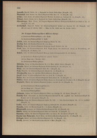 Kaiserlich-königliches Armee-Verordnungsblatt: Personal-Angelegenheiten 19011030 Seite: 108