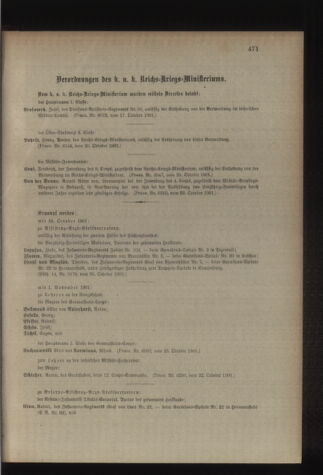 Kaiserlich-königliches Armee-Verordnungsblatt: Personal-Angelegenheiten 19011030 Seite: 15