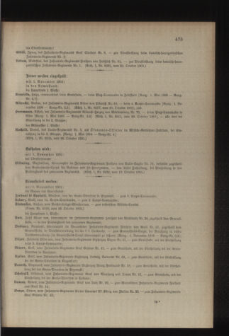 Kaiserlich-königliches Armee-Verordnungsblatt: Personal-Angelegenheiten 19011030 Seite: 19