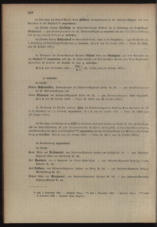 Kaiserlich-königliches Armee-Verordnungsblatt: Personal-Angelegenheiten 19011030 Seite: 2