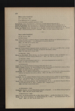 Kaiserlich-königliches Armee-Verordnungsblatt: Personal-Angelegenheiten 19011030 Seite: 22