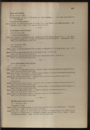 Kaiserlich-königliches Armee-Verordnungsblatt: Personal-Angelegenheiten 19011030 Seite: 29