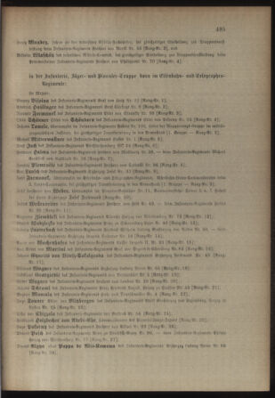 Kaiserlich-königliches Armee-Verordnungsblatt: Personal-Angelegenheiten 19011030 Seite: 39