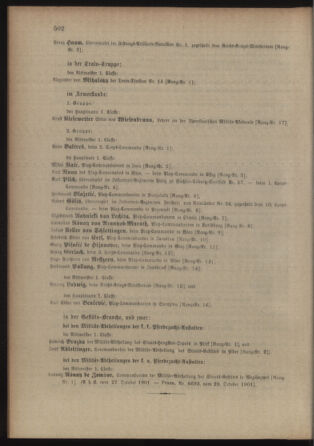 Kaiserlich-königliches Armee-Verordnungsblatt: Personal-Angelegenheiten 19011030 Seite: 46