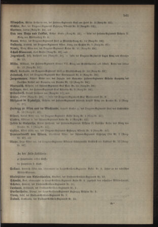 Kaiserlich-königliches Armee-Verordnungsblatt: Personal-Angelegenheiten 19011030 Seite: 85