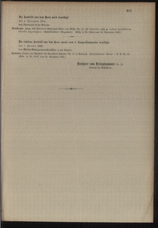 Kaiserlich-königliches Armee-Verordnungsblatt: Personal-Angelegenheiten 19011128 Seite: 13