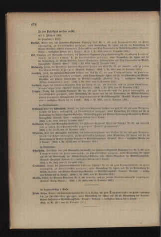 Kaiserlich-königliches Armee-Verordnungsblatt: Personal-Angelegenheiten 19011228 Seite: 10