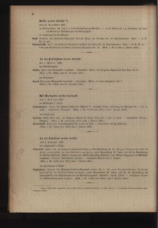 Kaiserlich-königliches Armee-Verordnungsblatt: Personal-Angelegenheiten 19020110 Seite: 6