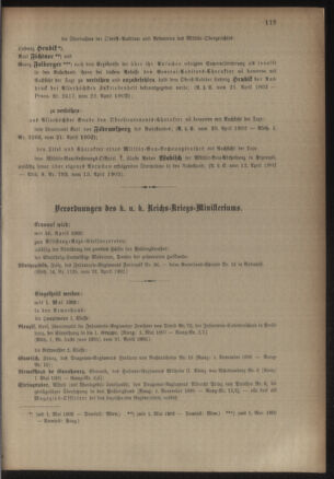 Kaiserlich-königliches Armee-Verordnungsblatt: Personal-Angelegenheiten 19020424 Seite: 5